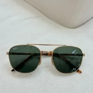 Ray-Ban | Accessories | Rayban Classic Gold Frame With Green 
